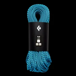 Trad Klettern^Black Diamond 9.6 Dry Climbing Rope - Bi-Pattern Blue