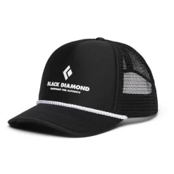 Caps^Black Diamond Flat Bill Trucker Hat