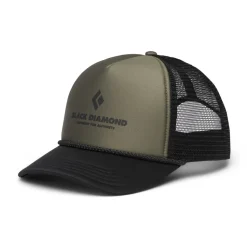 Caps^Black Diamond Flat Bill Trucker Hat