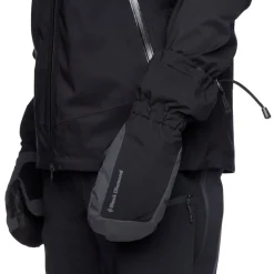 Kletterhandschuhe|Kletterhandschuhe^Black Diamond Glissade Mitts Black