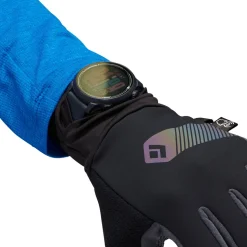 Fastpacking^Black Diamond Hybrid Light Gloves Black-Carbon
