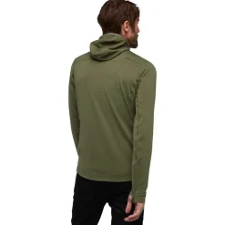 Fleece^Black Diamond Men's Coefficient Quarter Zip Fleece Hoody