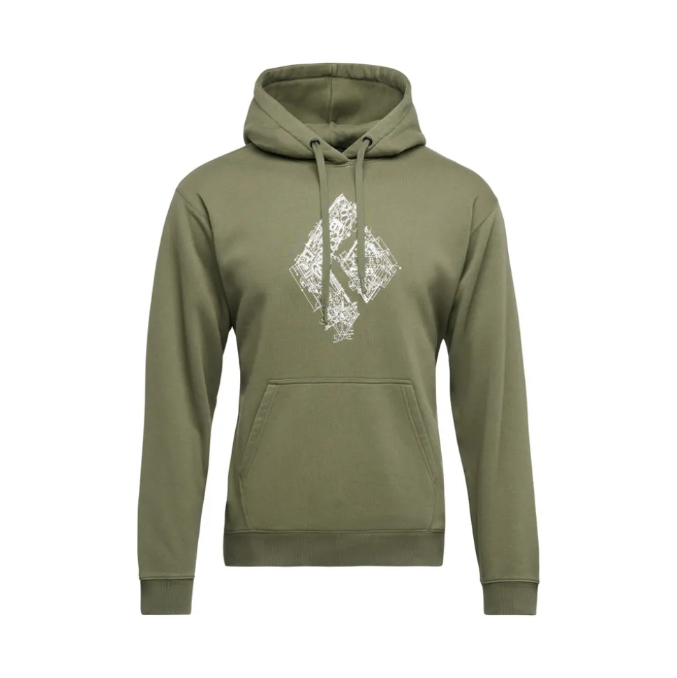 Kapuzenpullover^Black Diamond Men's Engineered Diamond Pullover Hoody