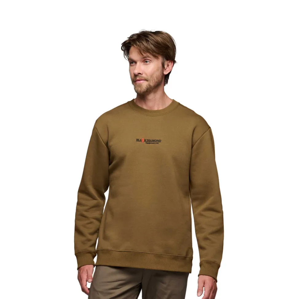 Hemden^Black Diamond Men's Heritage Wordmark Crewneck