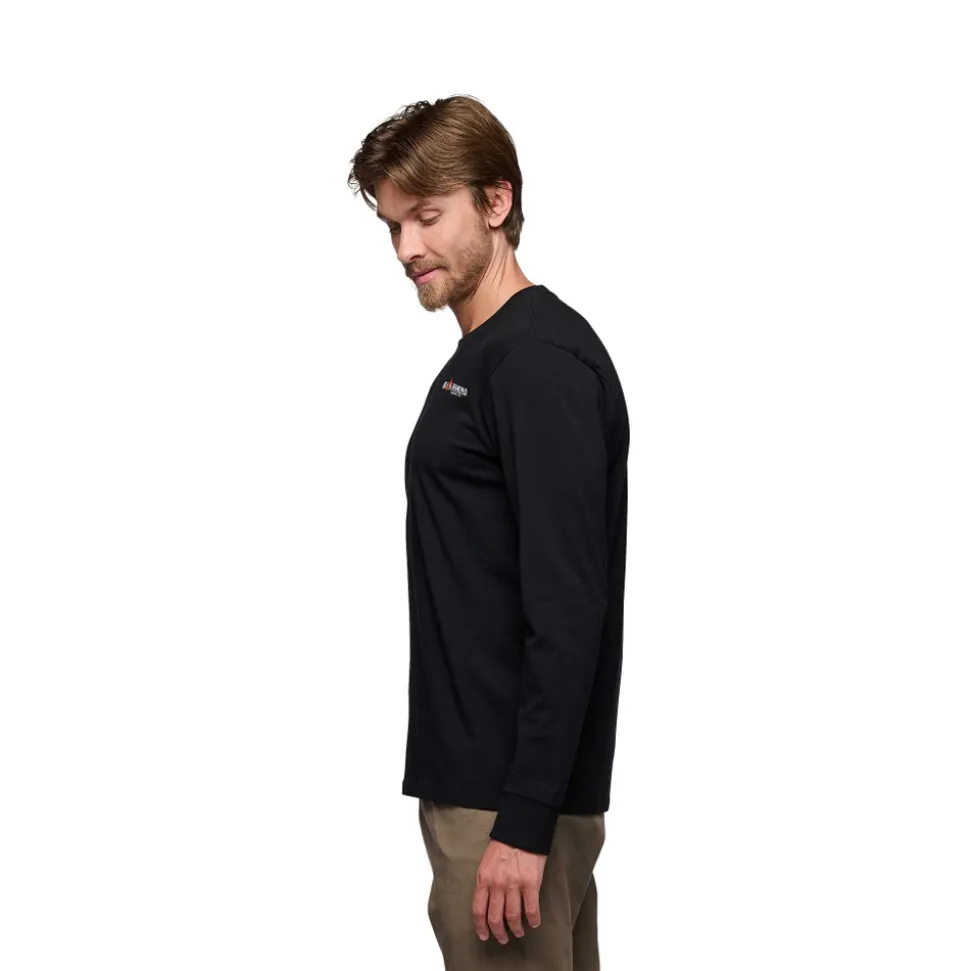 Hallenklettern^Black Diamond Men's Heritage Wordmark Long Sleeve Tee