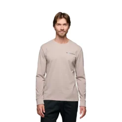 Hallenklettern^Black Diamond Men's Heritage Wordmark Long Sleeve Tee