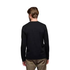 Hallenklettern^Black Diamond Men's Heritage Wordmark Long Sleeve Tee