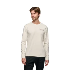 Hallenklettern^Black Diamond Men's Heritage Wordmark Long Sleeve Tee