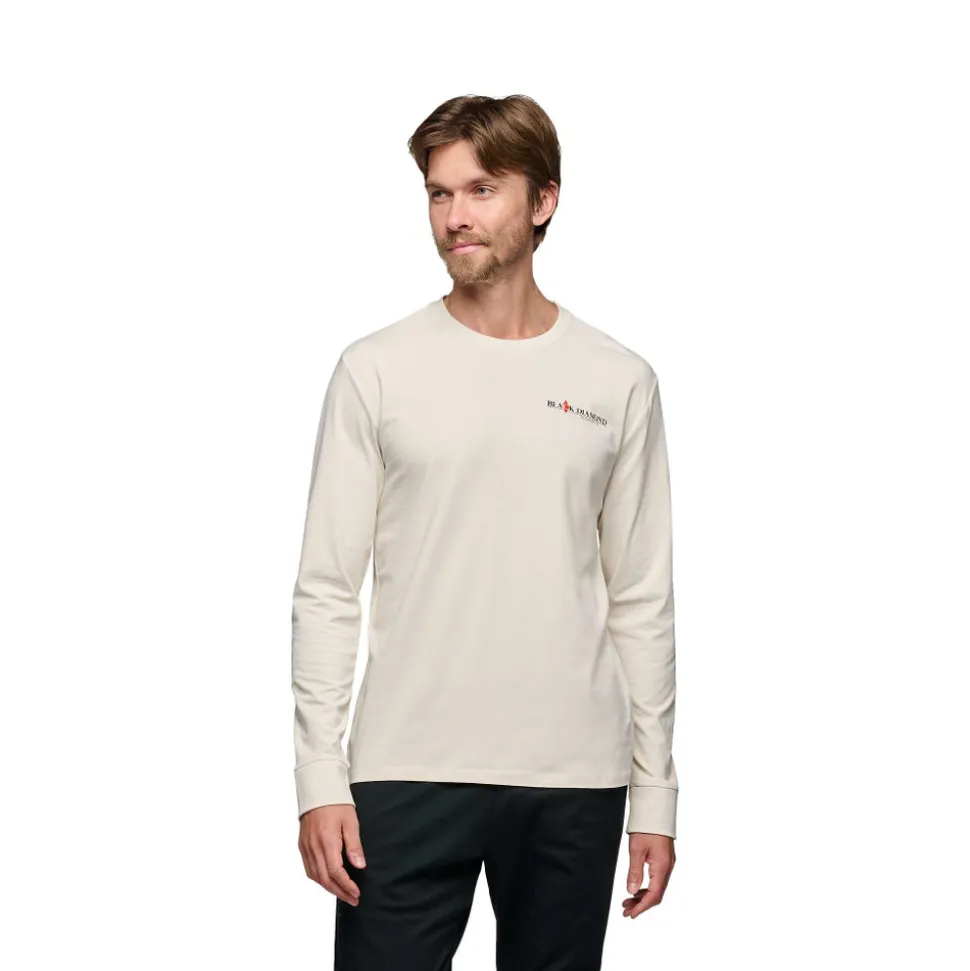 Hallenklettern^Black Diamond Men's Heritage Wordmark Long Sleeve Tee