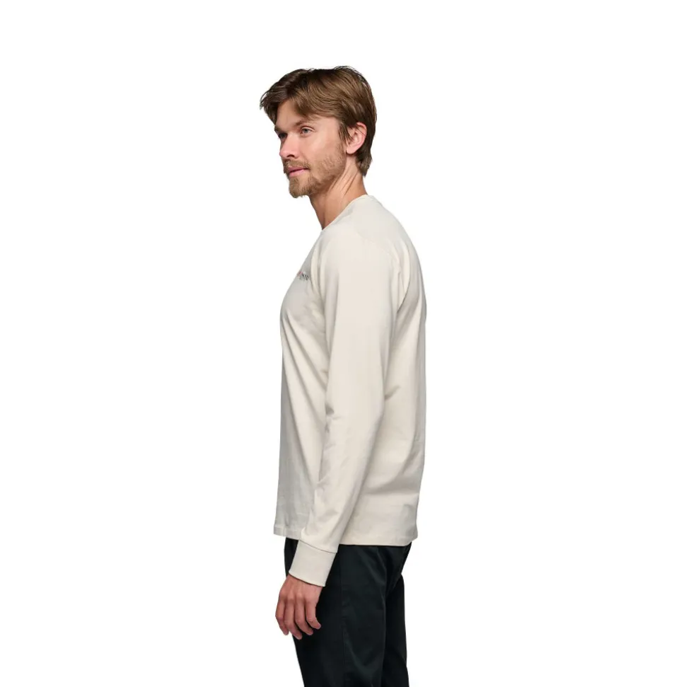 Hallenklettern^Black Diamond Men's Heritage Wordmark Long Sleeve Tee