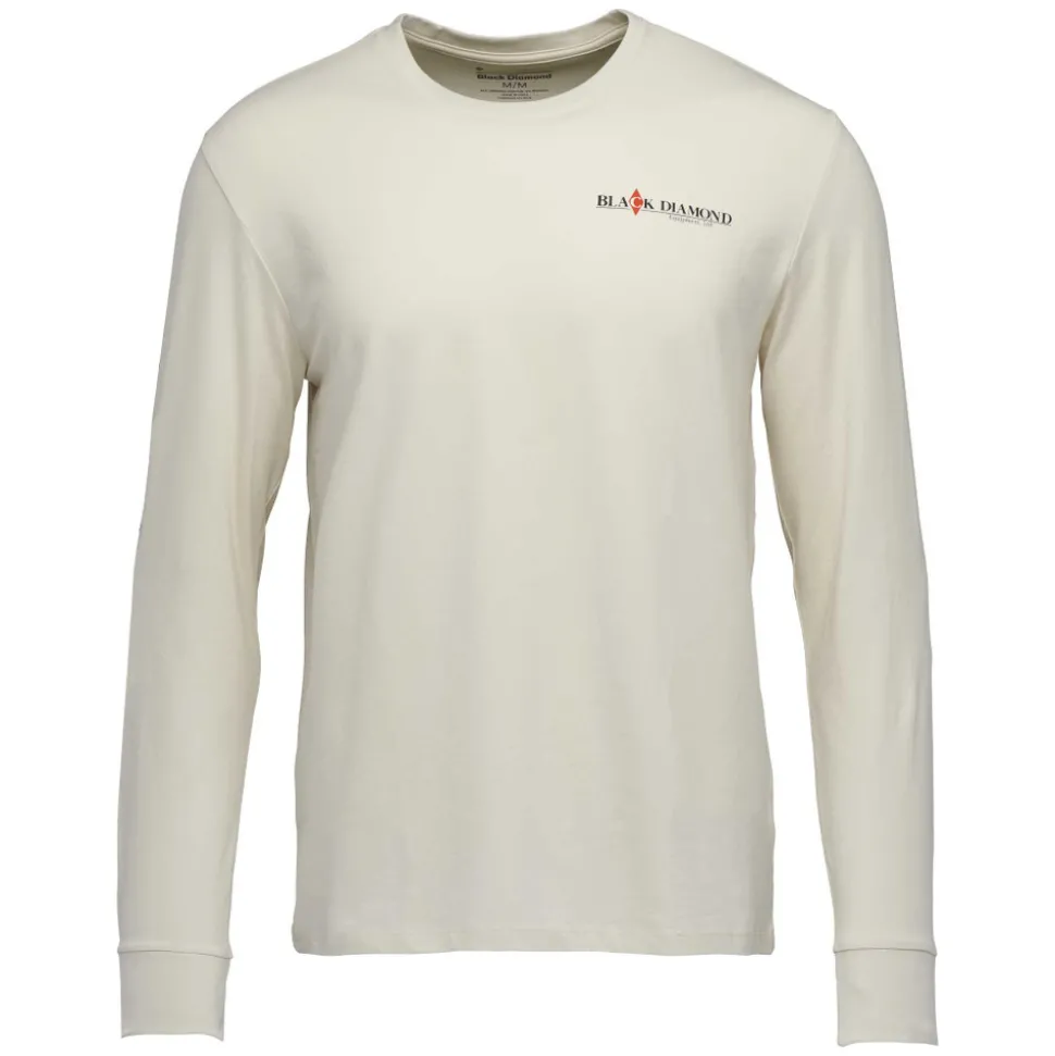 Hallenklettern^Black Diamond Men's Heritage Wordmark Long Sleeve Tee