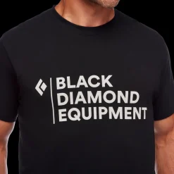 T-Shirts & Tanktops^Black Diamond Men's Stacked Logo T-Shirt
