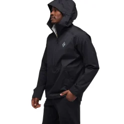 Wandern^Black Diamond Men's Stormline Stretch Anorak Rain Shell