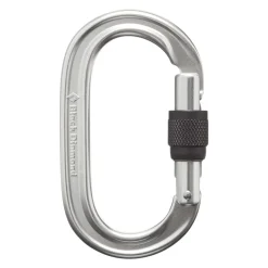 Karabiner^Black Diamond Oval Keylock Screwgate Carabiner