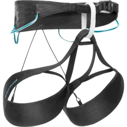 Hallenklettern^Black Diamond Women's Airnet Harness Black/Aqua Verde