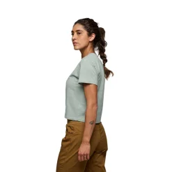 T-Shirts & Tanktops|Hallenklettern^Black Diamond Women's BD Stripe Crop Tee