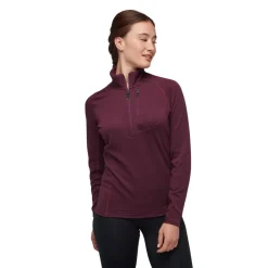 Fleece^Black Diamond Women's Coefficient LT Quarter Zip Pullover
