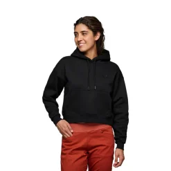 Kapuzenpullover|Hallenklettern^Black Diamond Women's Crop Pullover Hoody