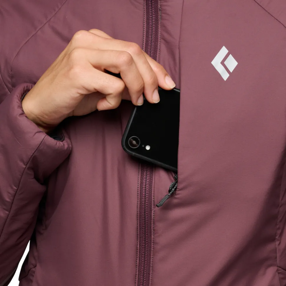 Insulation|Freeriden^Black Diamond Women's First Light Stretch Hoody