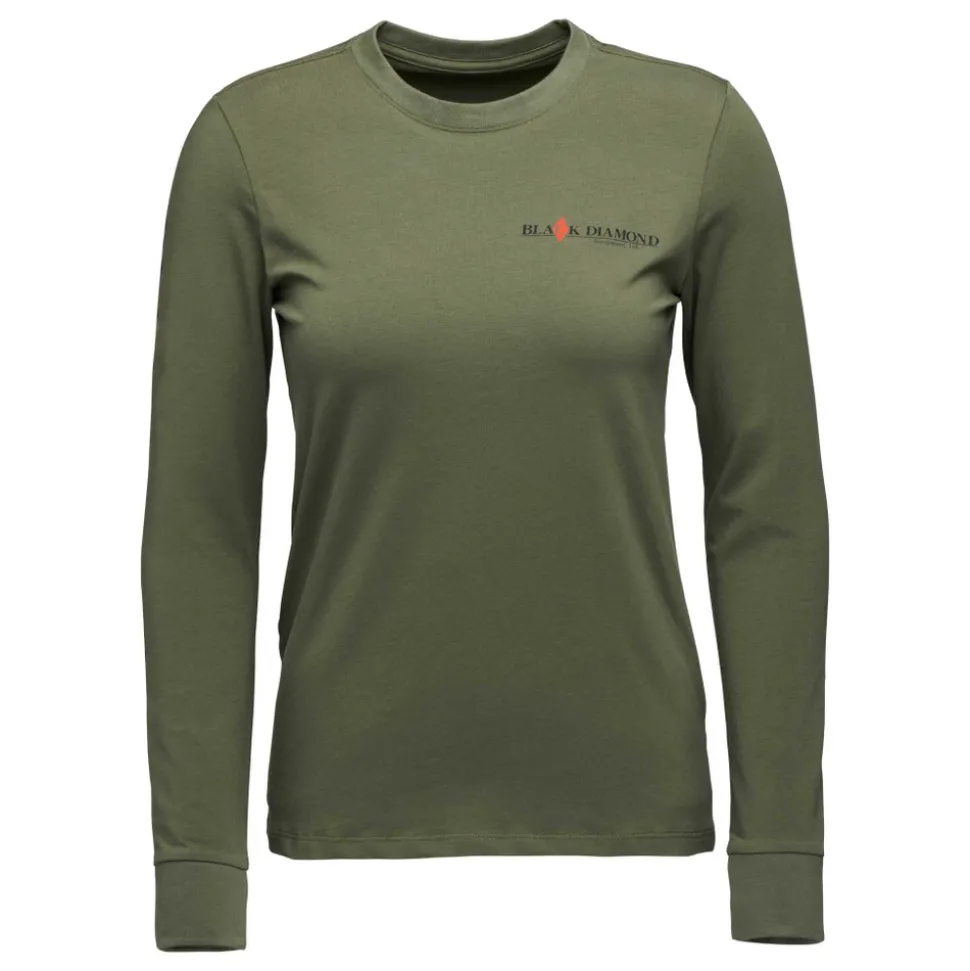 T-Shirts & Tanktops^Black Diamond Women's Heritage Wordmark Long Sleeve Tee