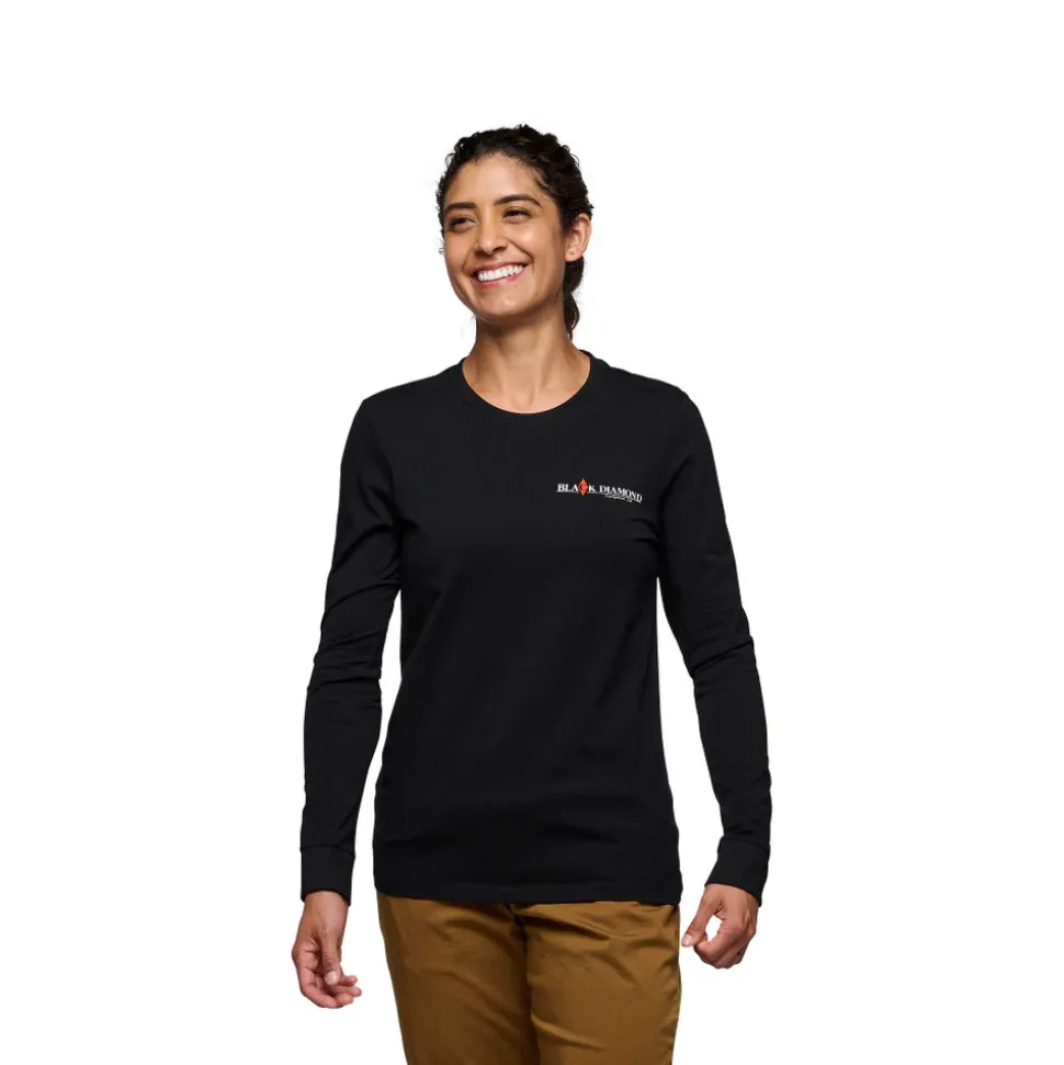 T-Shirts & Tanktops^Black Diamond Women's Heritage Wordmark Long Sleeve Tee