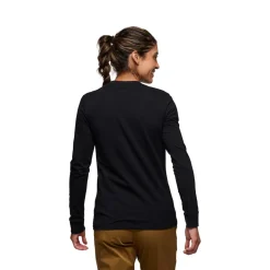 T-Shirts & Tanktops^Black Diamond Women's Heritage Wordmark Long Sleeve Tee