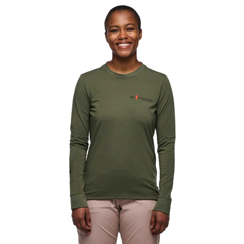 T-Shirts & Tanktops^Black Diamond Women's Heritage Wordmark Long Sleeve Tee