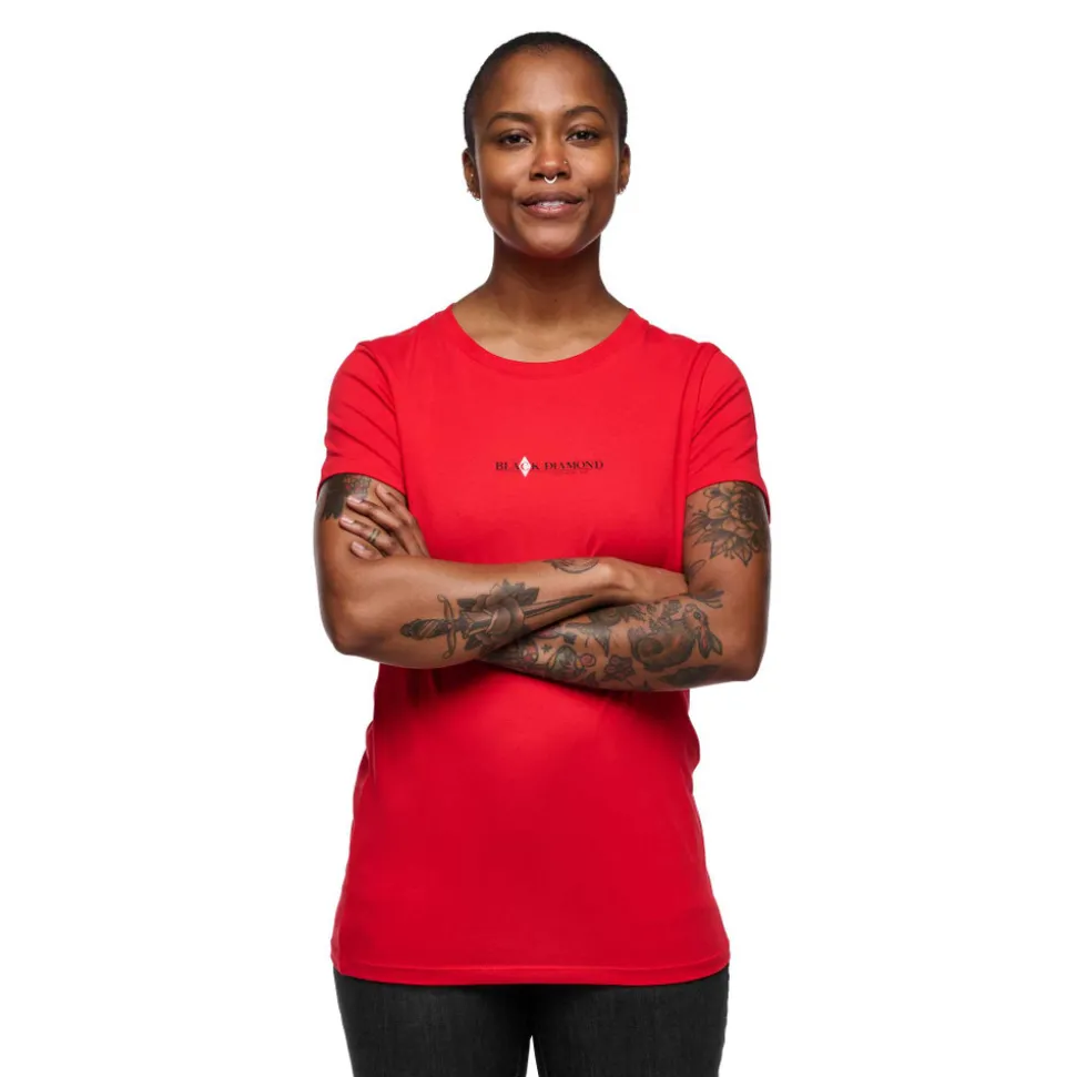 T-Shirts & Tanktops^Black Diamond Women's Heritage Wordmark Tee