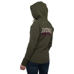Kapuzenpullover^Black Diamond Women's Rise and Climb Full Zip Hoody
