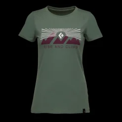 T-Shirts & Tanktops^Black Diamond Women's Rise and Climb Short Sleeve Tee