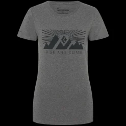 T-Shirts & Tanktops^Black Diamond Women's Rise and Climb Short Sleeve Tee