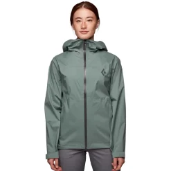 Trekking^Black Diamond Women's Stormline Stretch Rain Shell