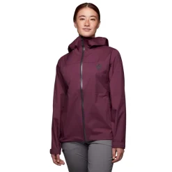 Trekking^Black Diamond Women's Stormline Stretch Rain Shell